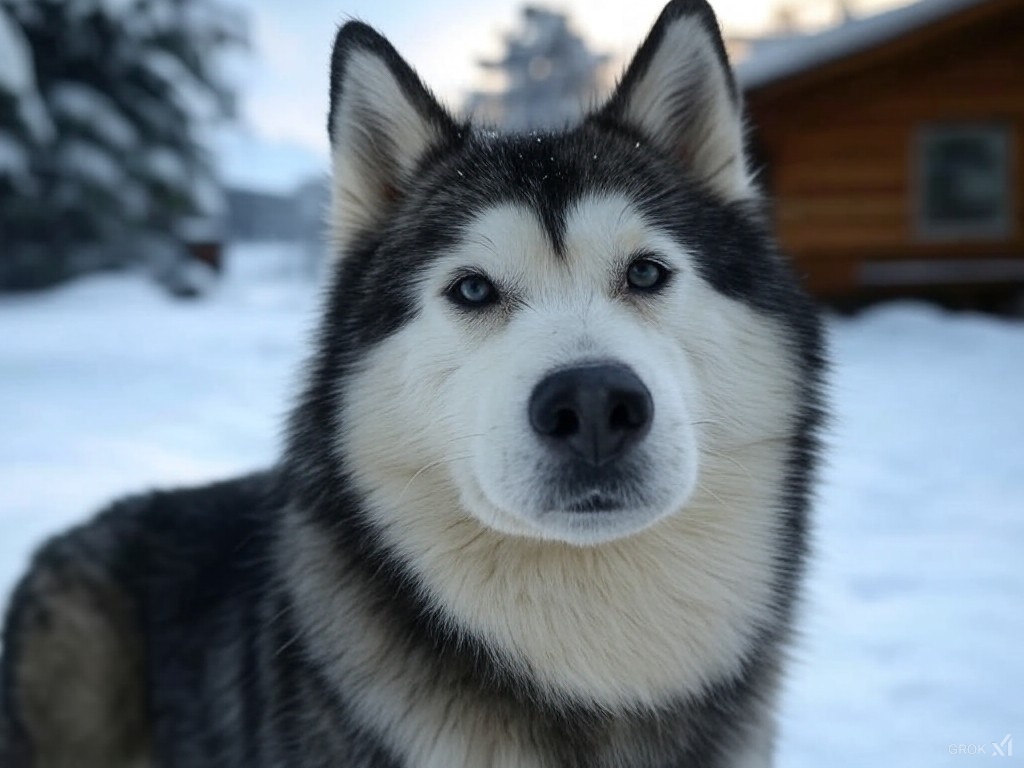 The Alaskan Malamute is a powerful and loyal working dog, known for its strength, endurance, and thick double coat. With a friendly yet independent nature, this Arctic breed thrives in active homes and excels in pulling and outdoor adventures